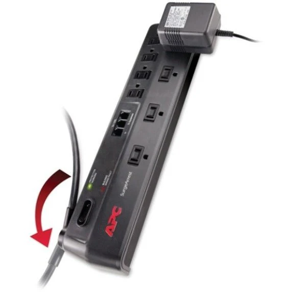 APC Home/Office SurgeArrest 8 Outlets w/ Tel2/Splitter Jacks - Image 3
