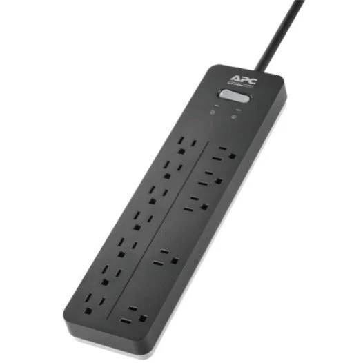 APC PH12 6ft 12-Outlet 120V 15A Home Office SurgeArrest Surge Protector