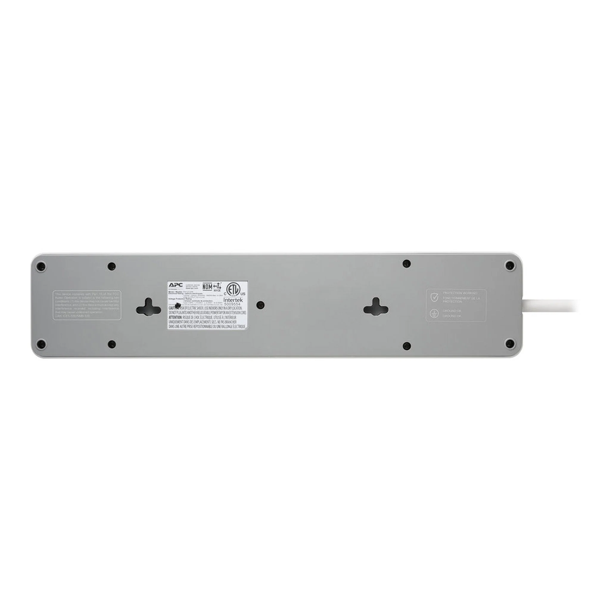 APC PH12U2W 12-Outlet 120V 15A Dual 5V 2.4A USB Ports Home Office SurgeArrest Surge Protector - White - Image 3