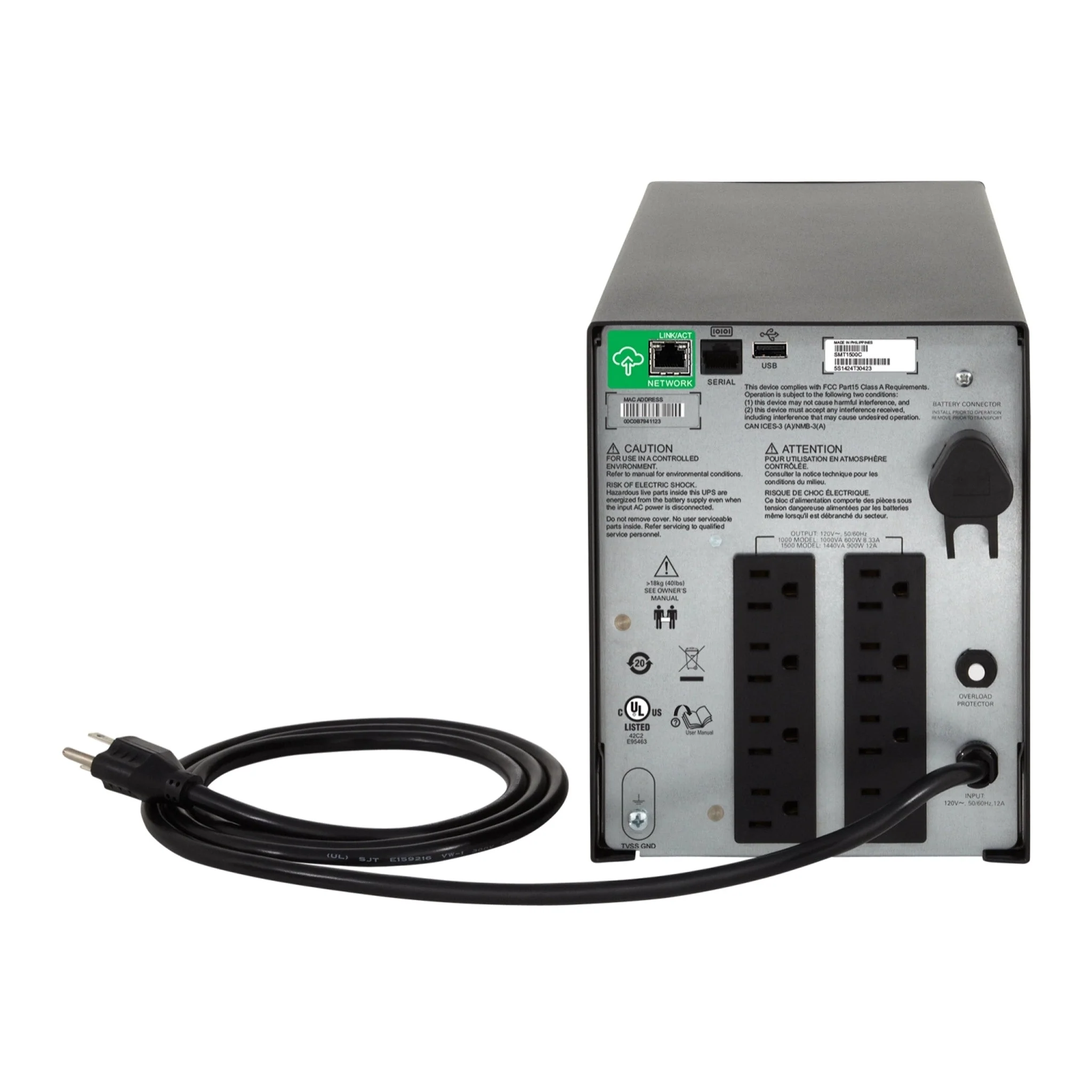 APC SMC1500C Smart-UPS C UPS System - Image 4