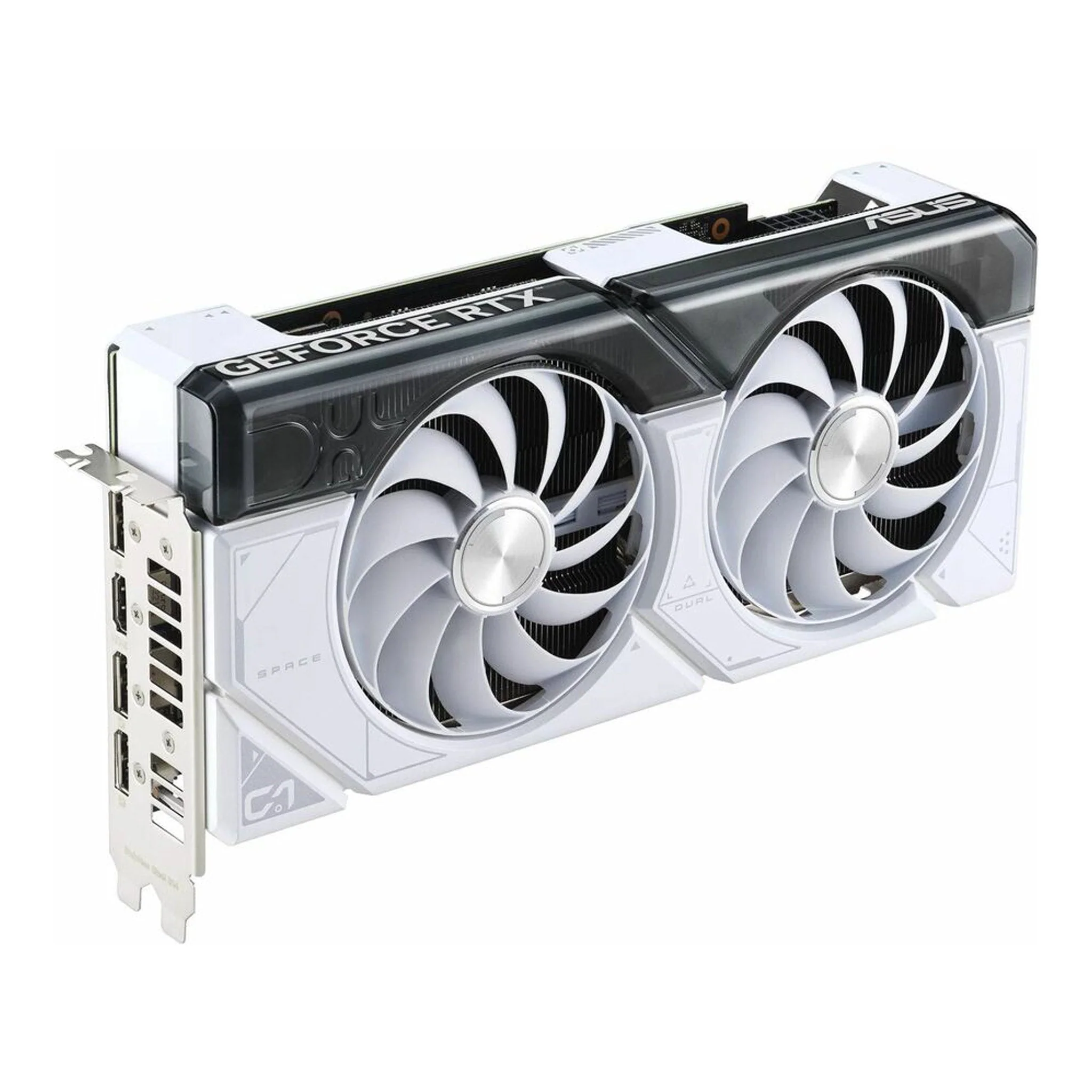 ASUS DUAL-RTX4070-O12G-WHITE NVIDIA GeForce RTX 4070 White OC Edition Graphic Card - 12GB GDDR6X - Image 2