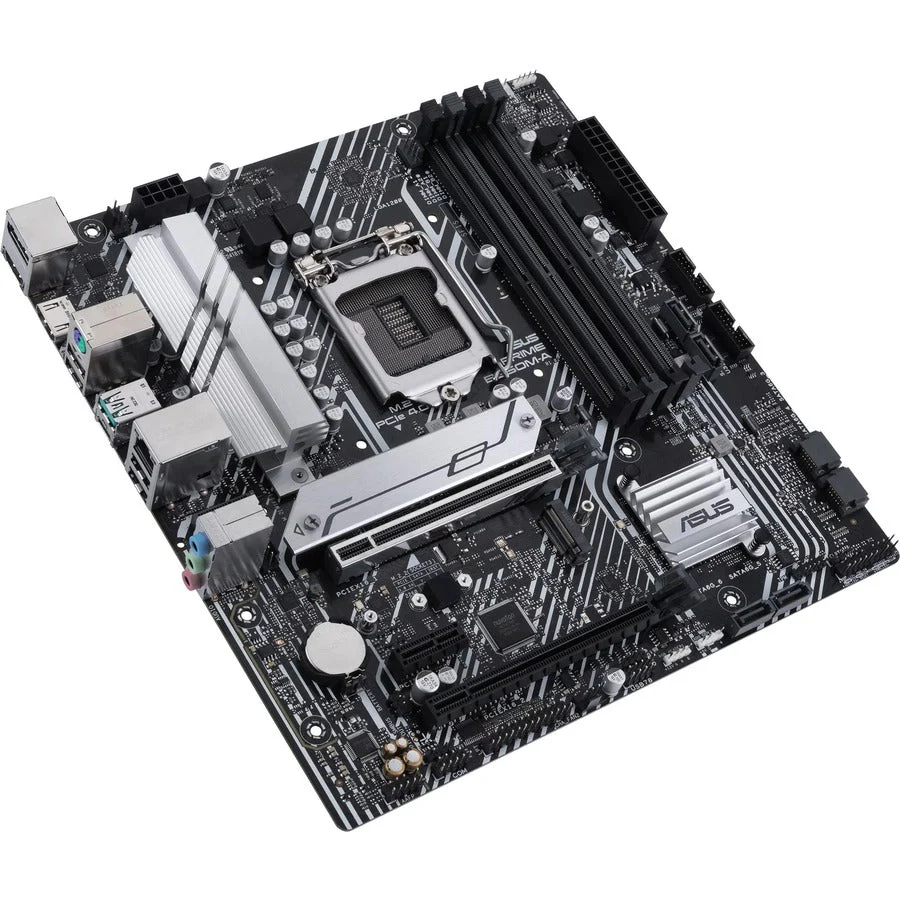 ASUS PRIME B560M-A Intel B560 LGA1200 mATX Motherboard with Aura Sync Addressable RGB - Image 2