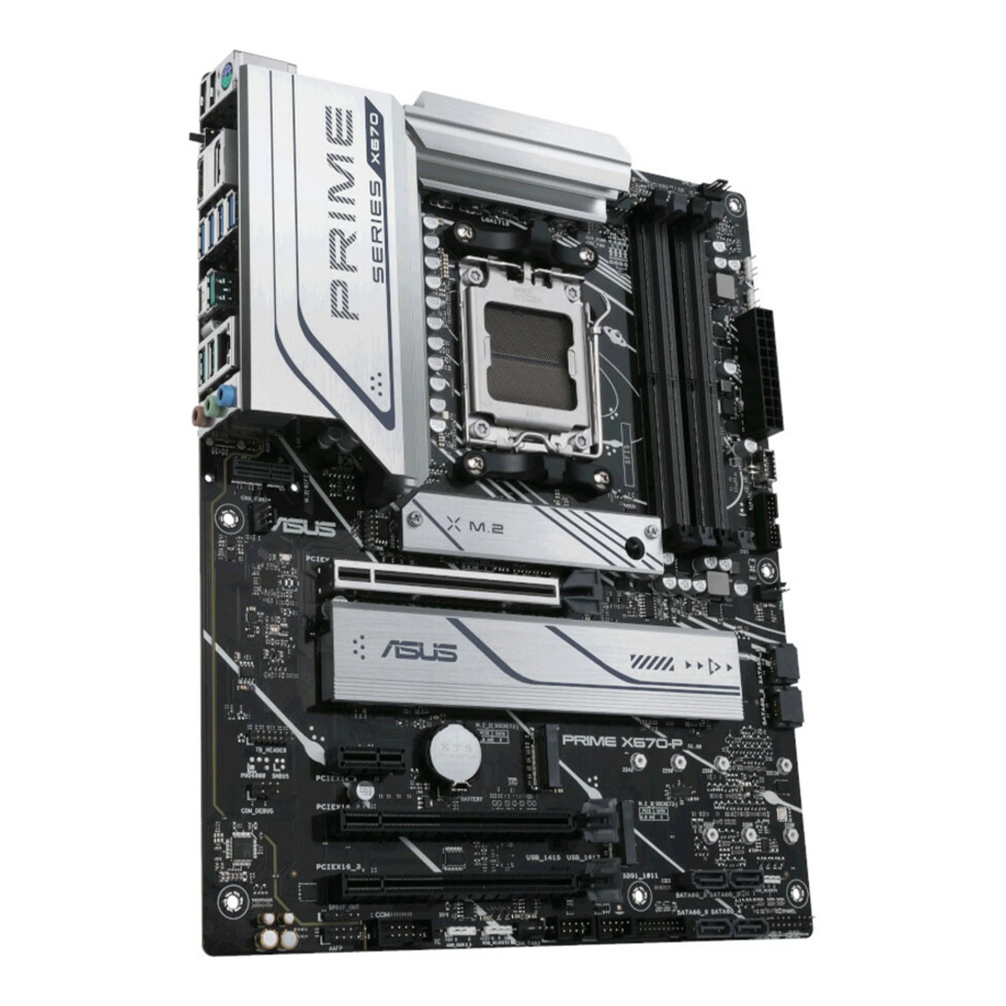 ASUS Prime X670-P ATX Desktop Motherboard - AMD X670 Chipset - AM5 Socket - Image 2