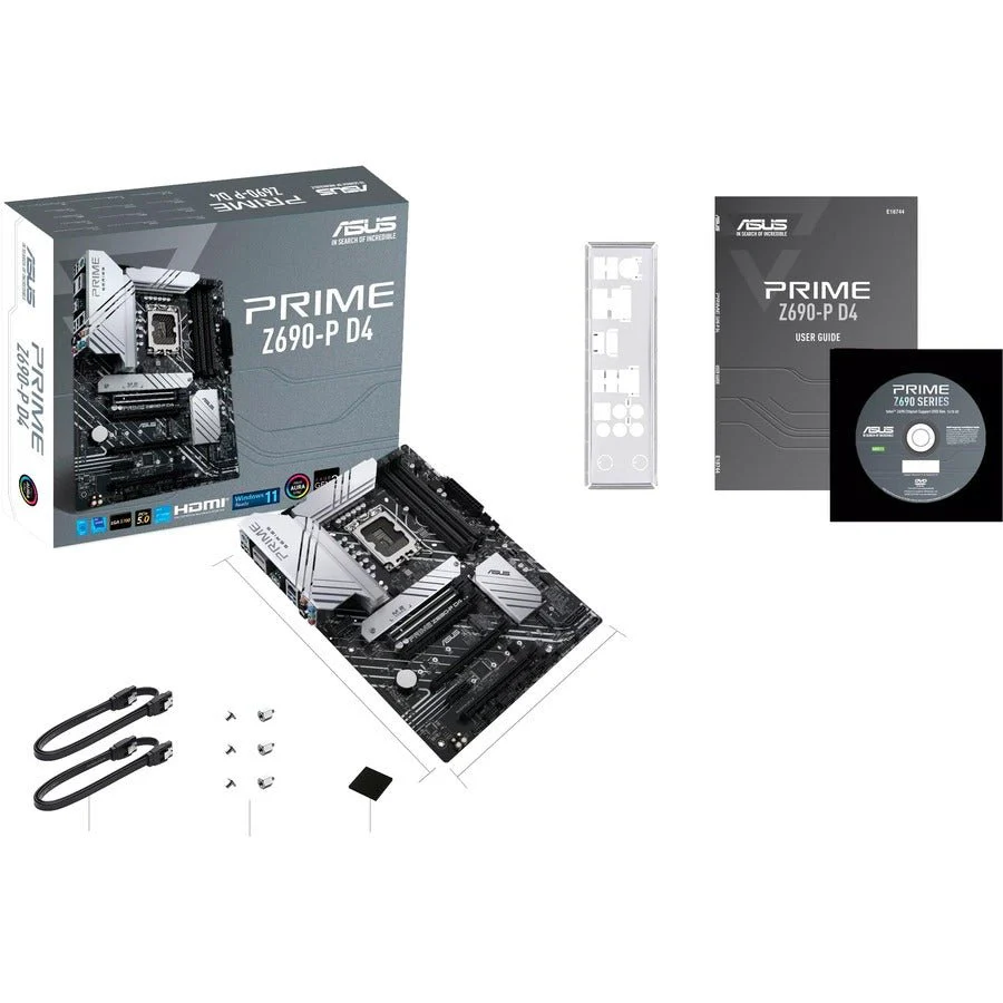 ASUS PRIME Z690 P D4 Intel Z690 LGA1700 ATX Motherboard - Image 10