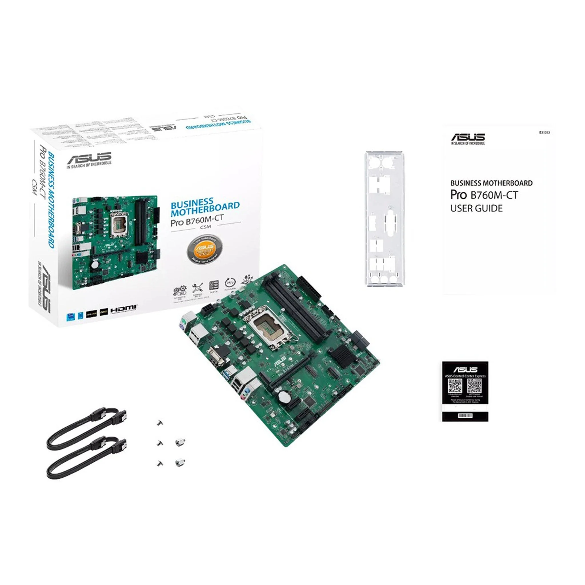 ASUS PRO B760M-CT-CSM Intel LGA1700 Micro-ATX Industrial Motherboard - Image 5