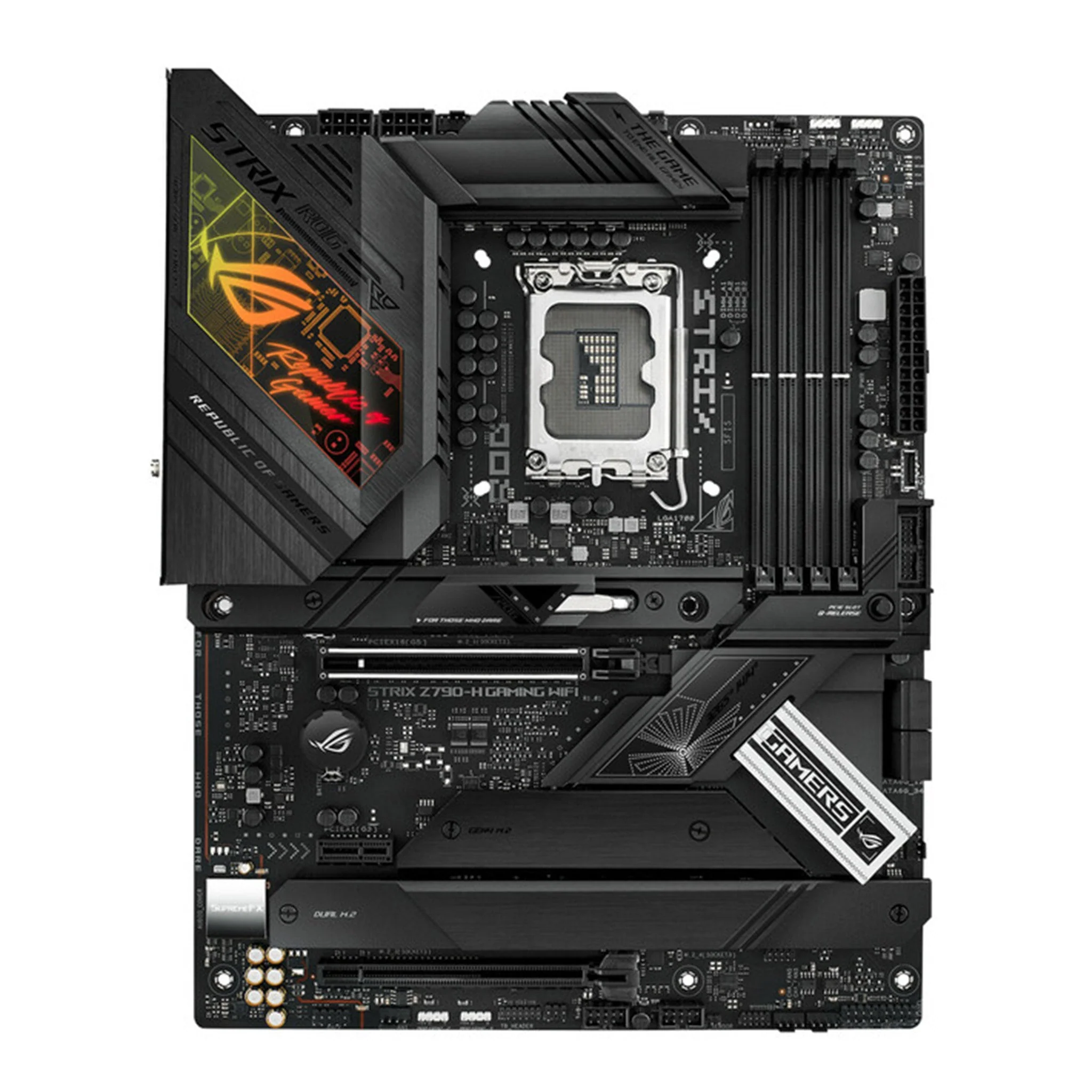 ASUS ROG Strix Z790-H GAMING WIFI 6E LGA1700 Gaming Desktop ATX Motherboard - Image 2