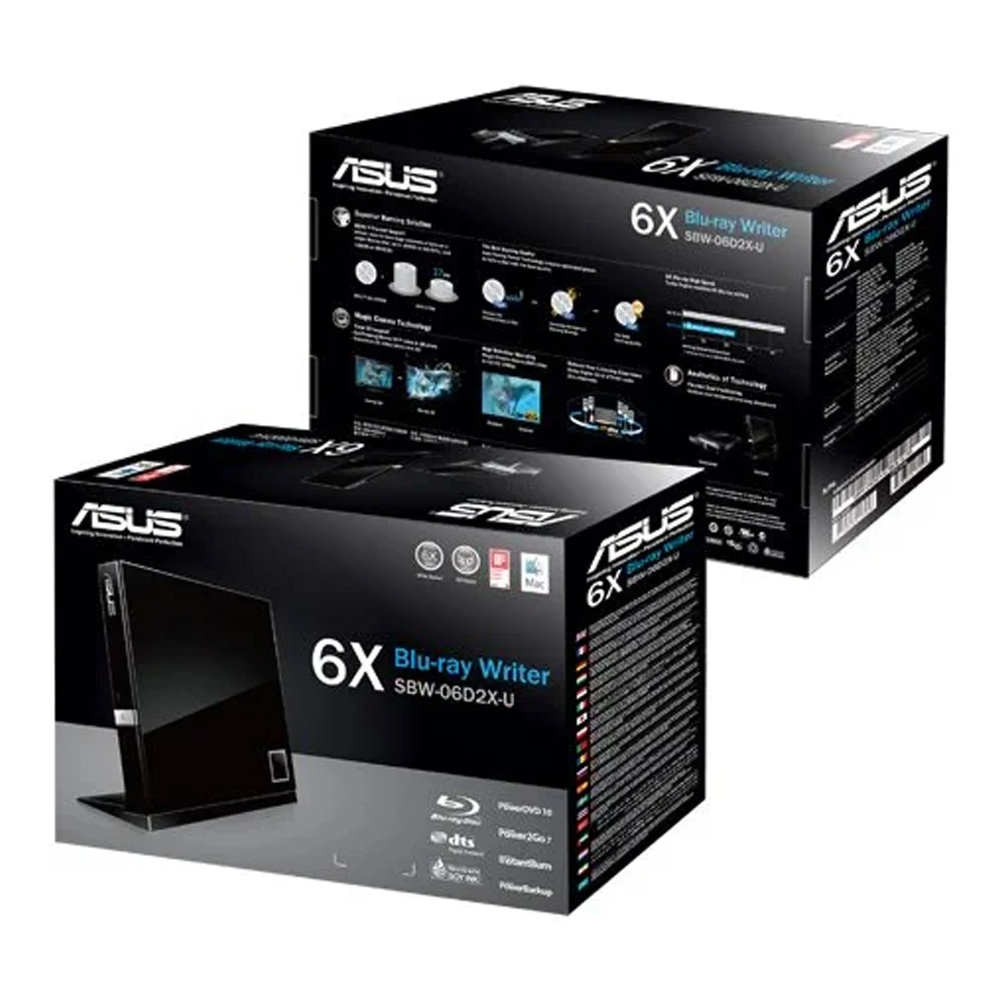 ASUS SBW-06D2X-U/BLK/G/AS External Slim Blu-Ray Burner - Image 5
