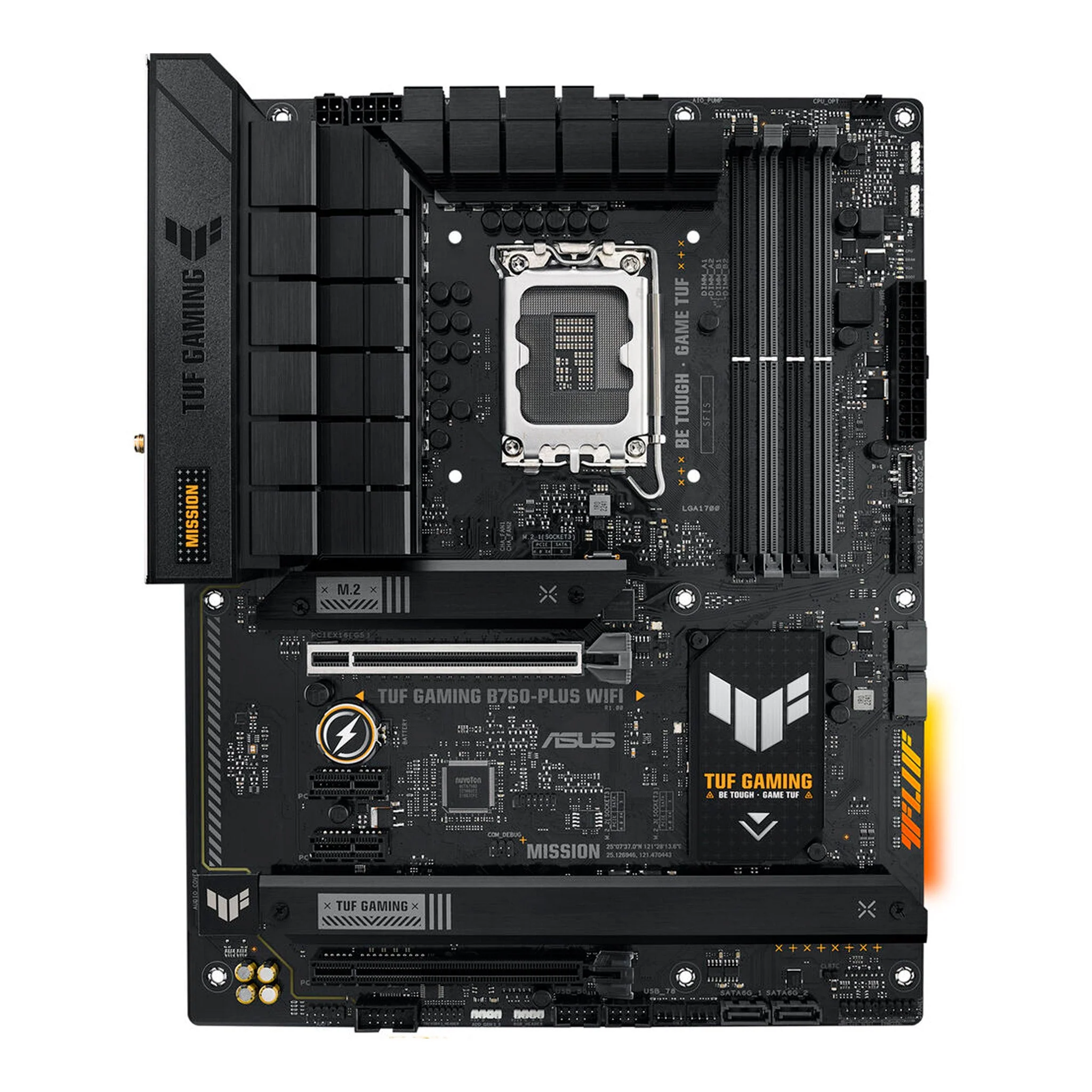 ASUS TUF GAMING B760-PLUS WIFI Gaming Desktop ATX Motherboard - LGA1700 - Intel B760 Chipset - Image 3