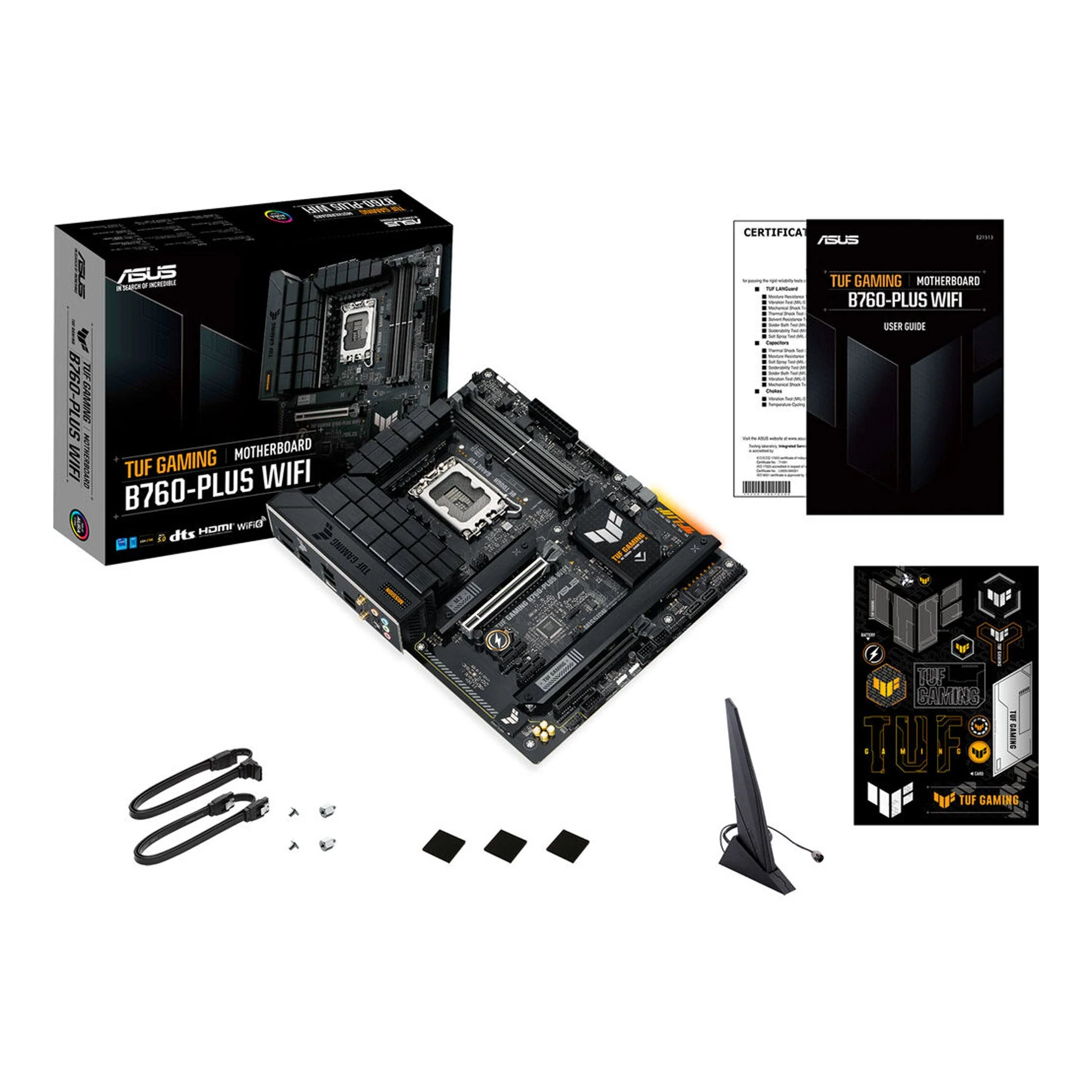 ASUS TUF GAMING B760-PLUS WIFI Gaming Desktop ATX Motherboard - LGA1700 - Intel B760 Chipset - Image 5
