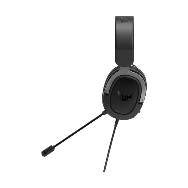 ASUS TUF Gaming H3 Gun Metal 7.1 Surround Sound Gaming Headset with Fast-Cooling Ear Cushions and Deep Bass - Image 3