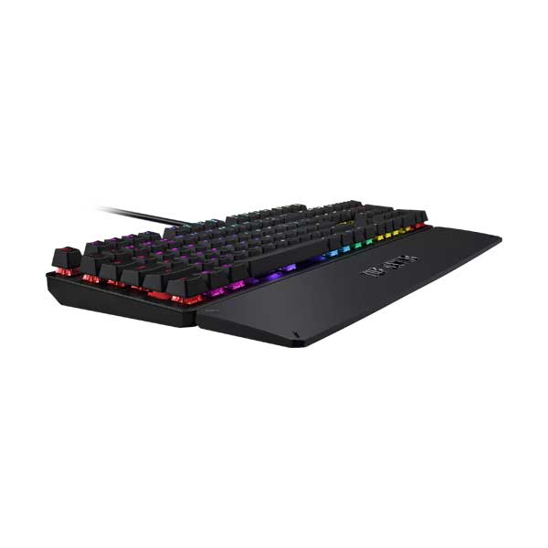 ASUS TUF Gaming K3 NKRO RGB Mechanical Keyboard with 8 Programmable Macro Keys and Aura Sync RGB Lighting - Image 4