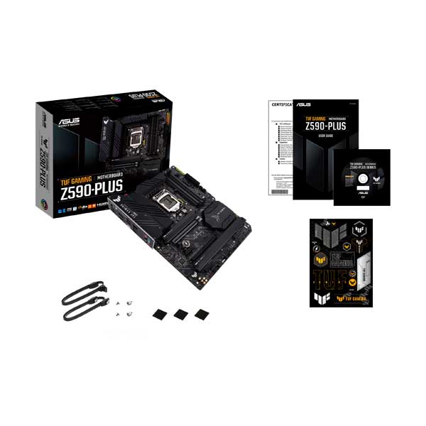 ASUS TUF GAMING Z590-PLUS Intel Z590 LGA1200 ATX Gaming Motherboard - Image 4