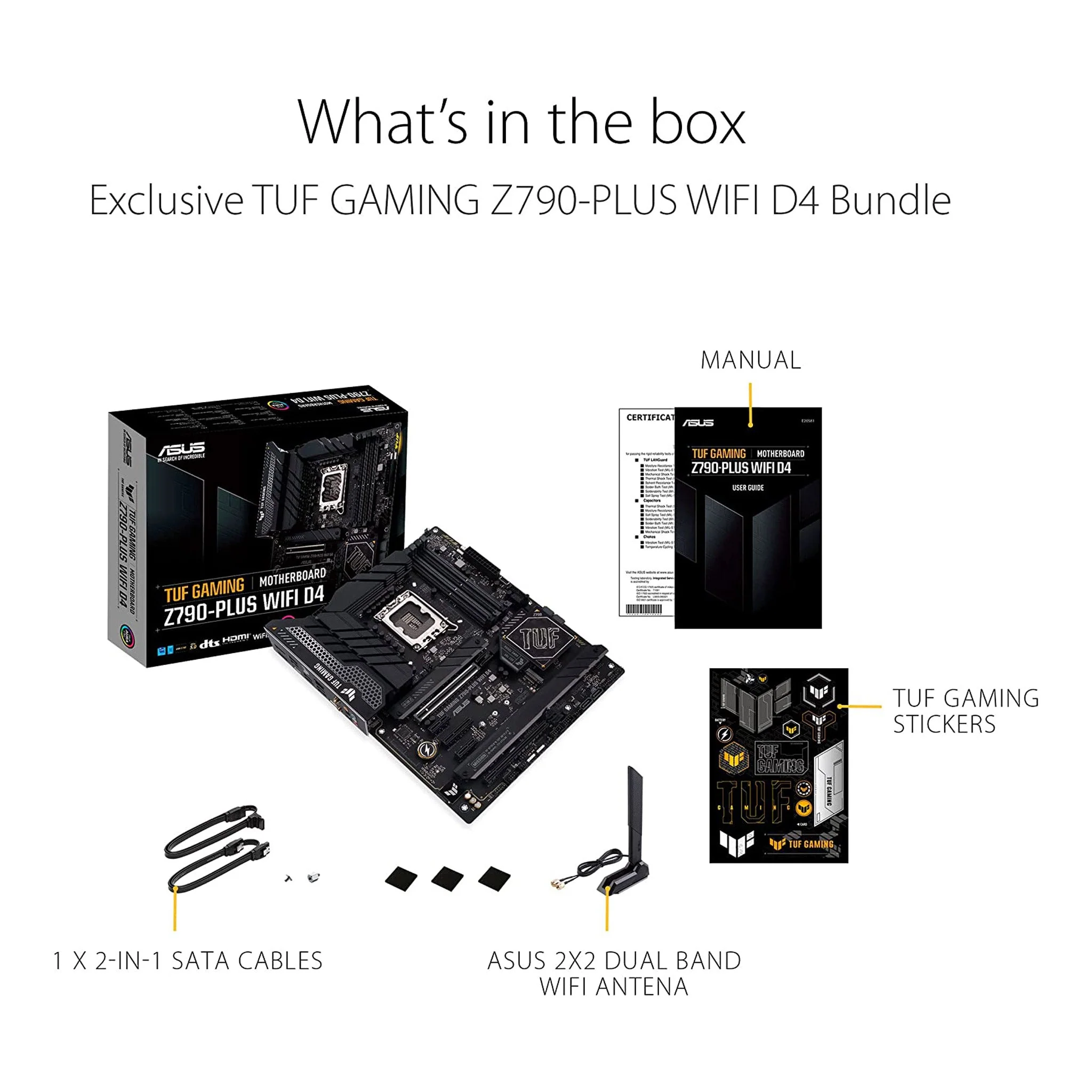 ASUS TUF GAMING Z790-PLUS WIFI LGA1700 DDR5 2.5GBE ATX TUF Gaming Desktop Motherboard - Image 6