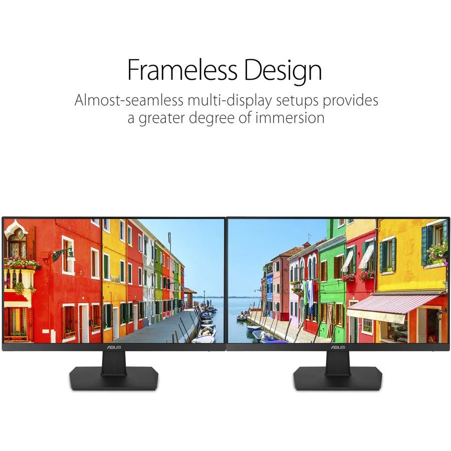ASUS VA24EHE 23.8" Full HD Adaptive-Sync Frameless IPS LED Backlight Monitor with ASUS Eye Care - Image 2