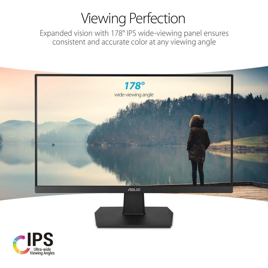 ASUS VA24EHE 23.8" Full HD Adaptive-Sync Frameless IPS LED Backlight Monitor with ASUS Eye Care - Image 7