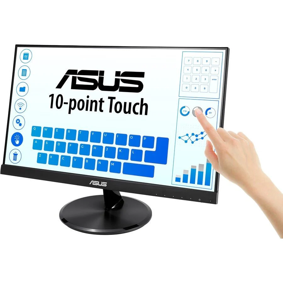 ASUS VT229H 21.5" Full HD IPS Eye Care 10-Point Multi-Touch Monitor with 178° Wide Viewing Angle - Image 3