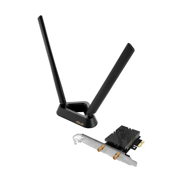 ASUS Wi-Fi 7 PCIe Adapter with Magnetic Base (PCE-BE90BT)