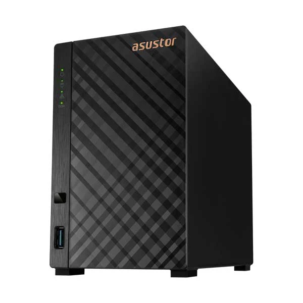 ASUSTOR DRIVESTOR 2 Gen2 2-Bay NAS | 1.7GHz | 2.5GbE | 4K Transcoding | AS1202T