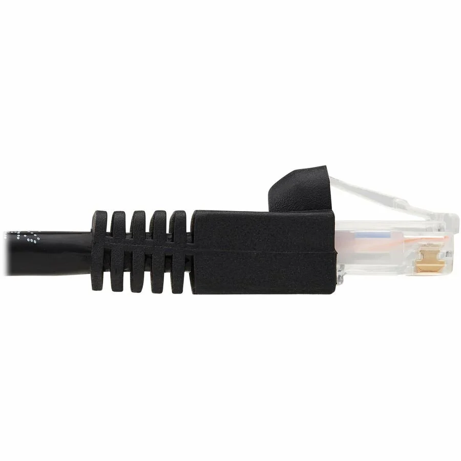 Tripp Lite N261-010-BK Cat6A Network Patch Cable, 10Gbps, Black, 10FT - Image 2