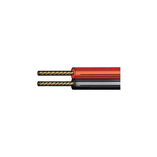 JSC PPW-10-50 Automotive 2 Conductors, 10AWG Wire, Black and Red PVC Insulation, 50FT Spool