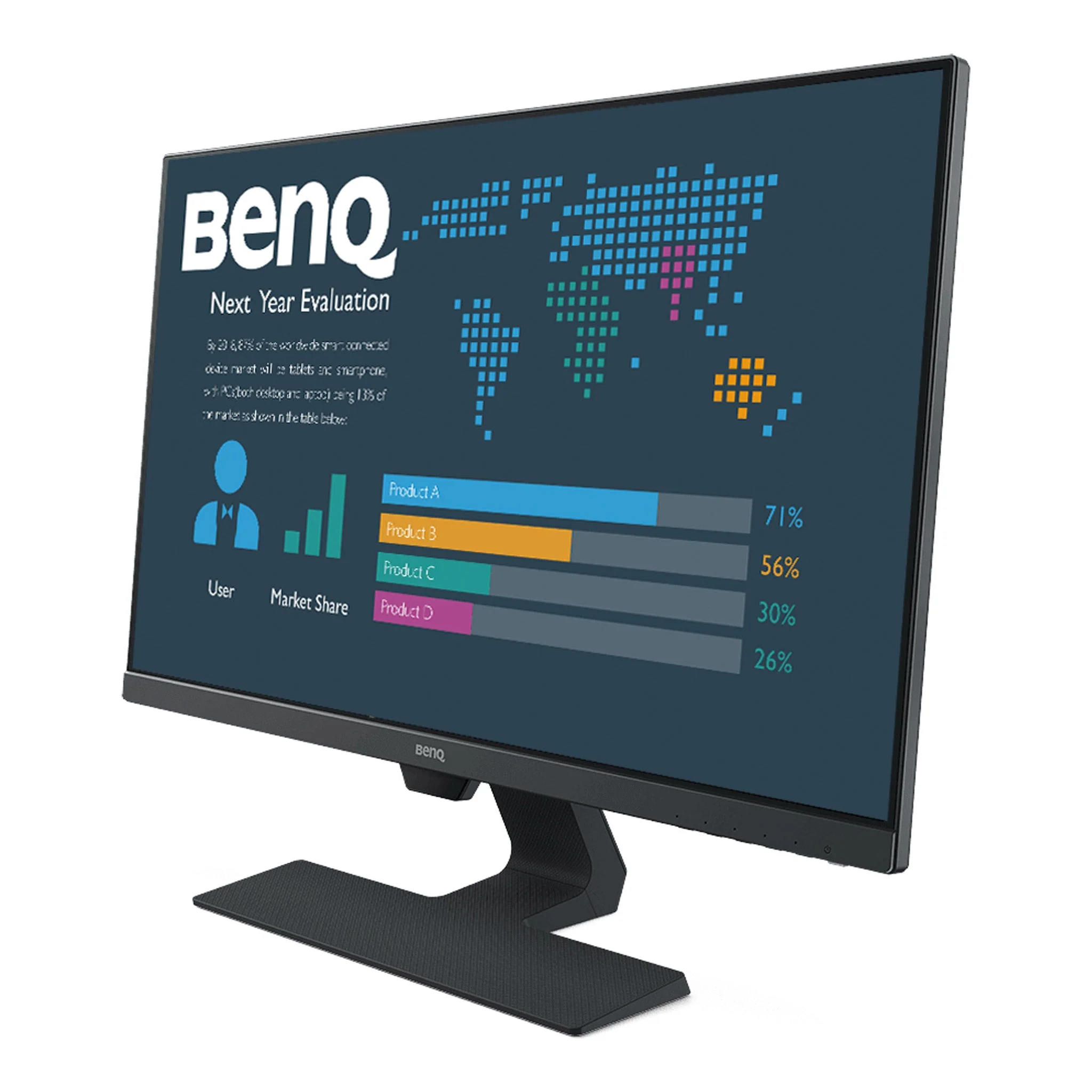 BenQ BL2780 27" FHD 1080p Frameless Eye-Care Business Monitor - Image 2