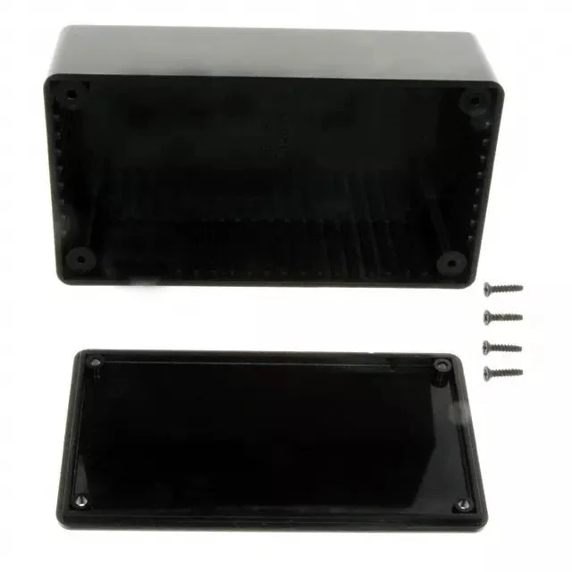 BLACK POLY BOX 4.7 X 2.6 X 1.4