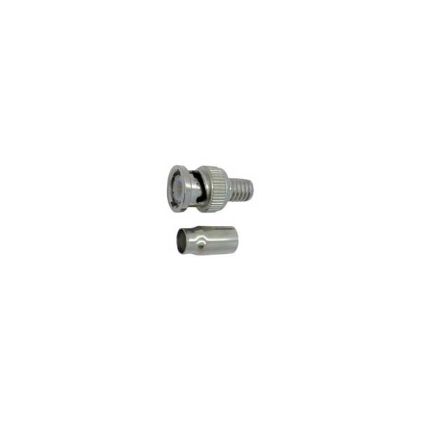 Crimp BNC Plug 2 Piece, RG58, 75 OHM - Image 2