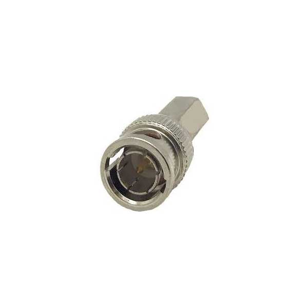 BNC Male Twist-On, RG6, 75 OHM