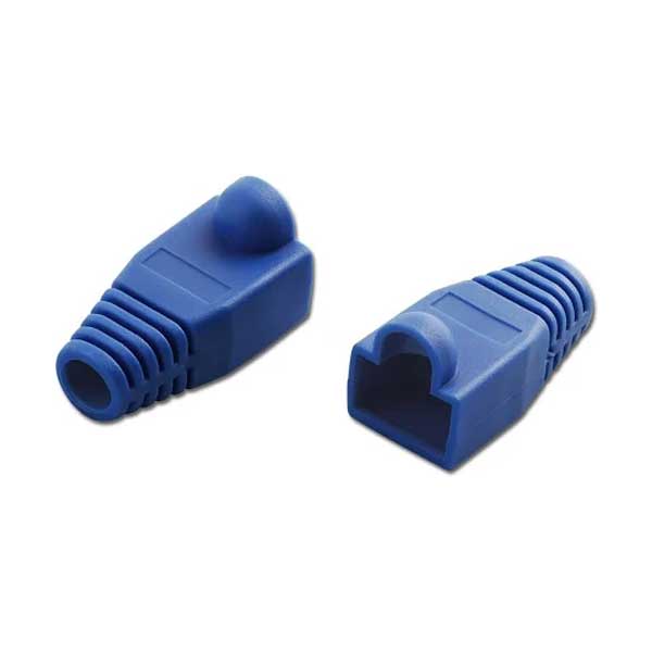 Boots For RJ45 Mod Plugs | ID 7.0mm | Blue (32-1900BU-6A)