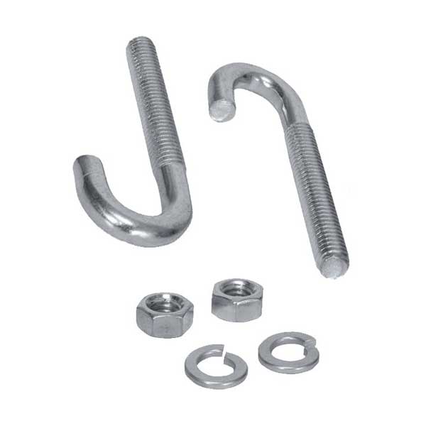 Bright Metal Solutions LRA300JK 5/16" x 3" J Bolt Kit