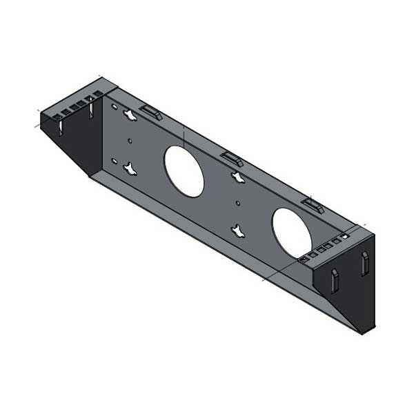 Bright Metal Solutions VMP1903 Vertical Panel Mount 3RU