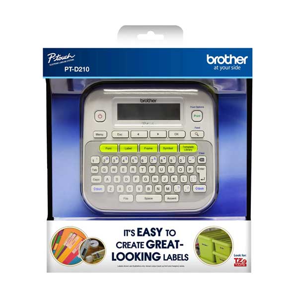 Brother PTD-210 P-Touch Desktop Label Maker - Image 2