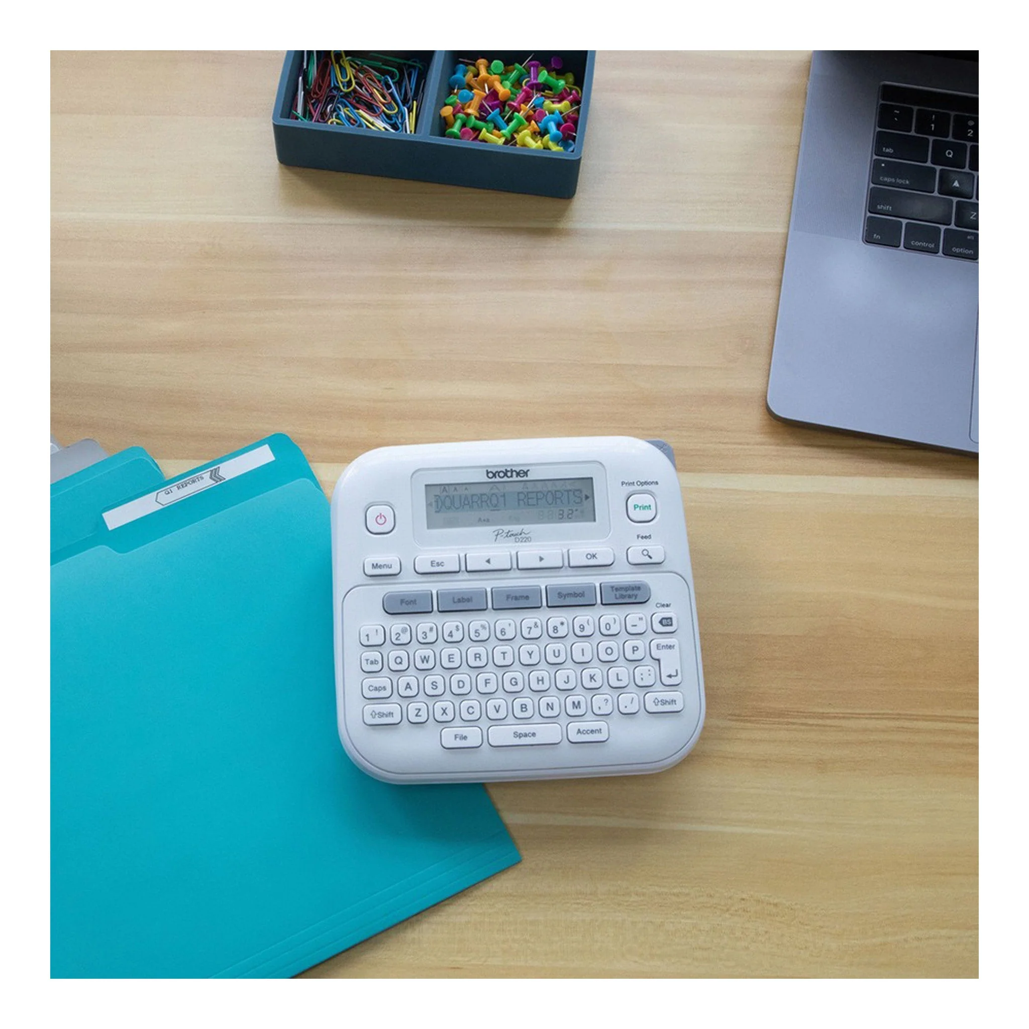 Brother PTD-220 P-Touch Home/Office Desktop Label Maker - Image 4