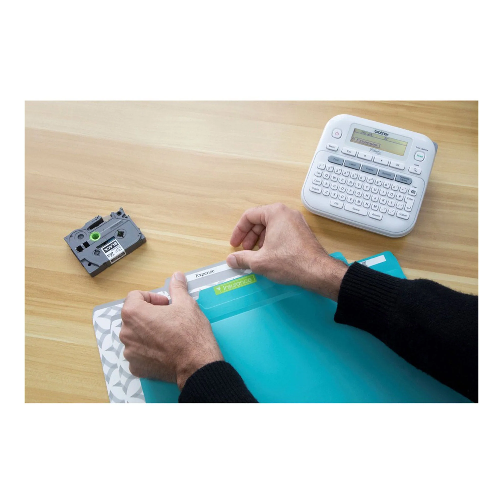Brother PTD-220 P-Touch Home/Office Desktop Label Maker - Image 8