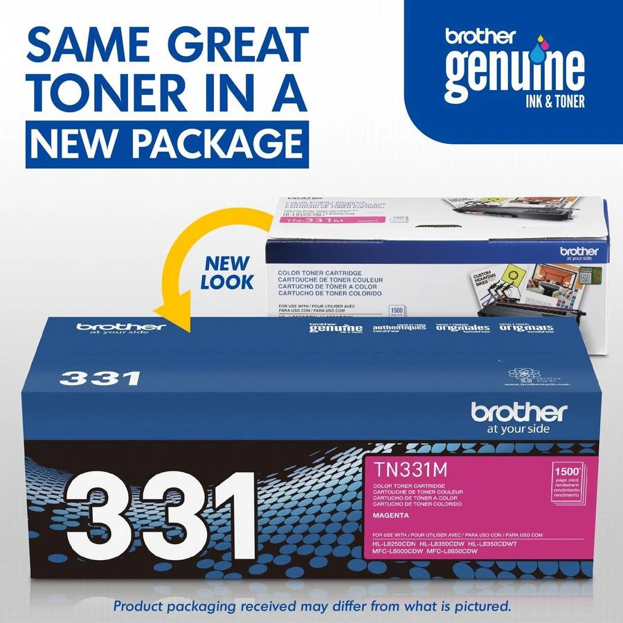 BROTHER TN331BK TONER - MAGENT - Image 5