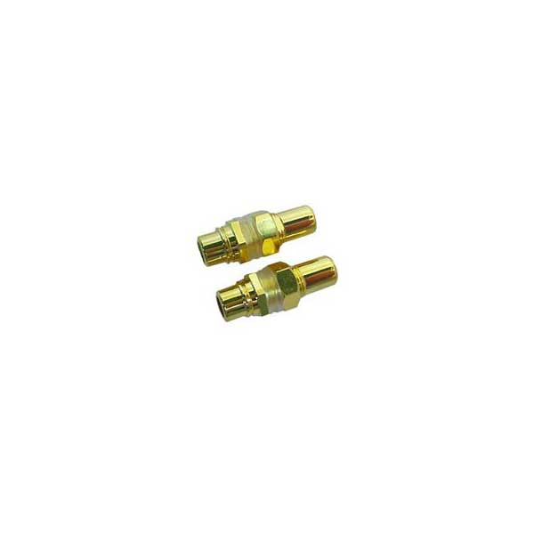 Bulkhead RCA Jack Audio (Pair, Red/White)