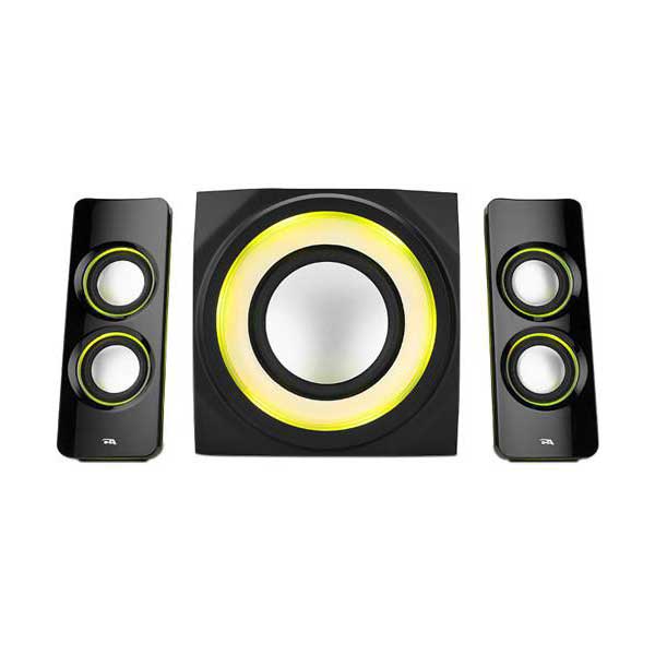 Cyber Acoustics CA-3712BT Bluetooth Curve 2.1 Speaker System with LED Lighting Effects - Image 2