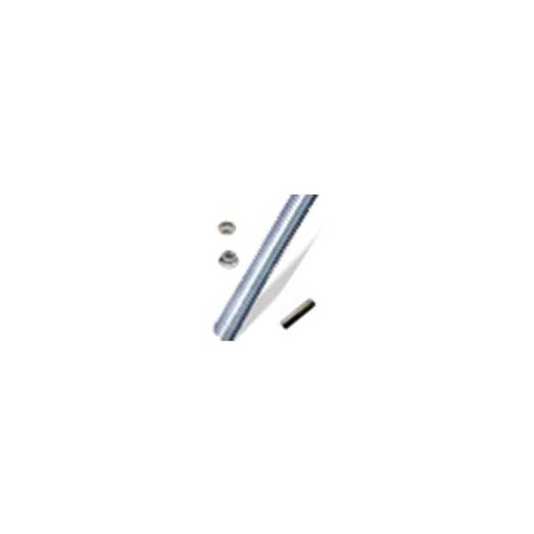 Cable Tray 3' Screw Rod with Cement Wall Anchor Kit