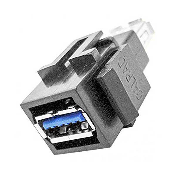 Calrad USB 3.0 Type-A Female to Female Feed-Thru
