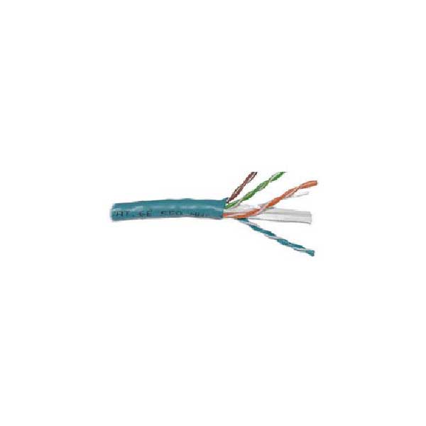 White Cat6 Cable, 23AWG, 4-Pair, 600MHz, PVC, Sold By The Foot