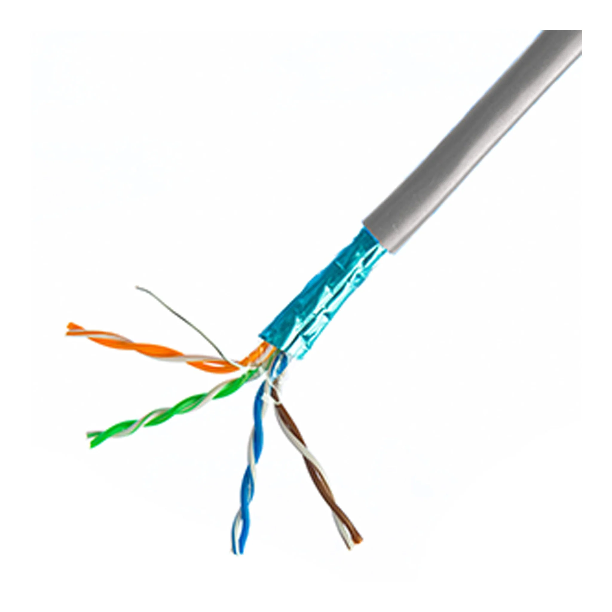 Grey Cat5e Cable, 24AWG, 4-Pair, 350MHz