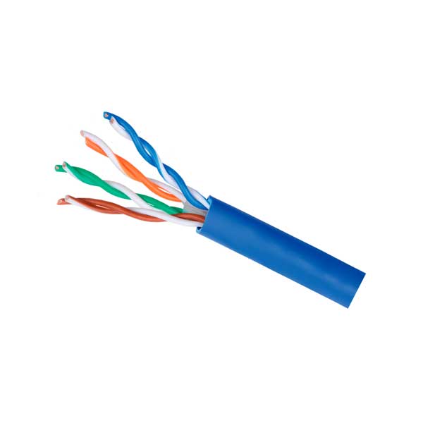 Black Cat6A Direct Burial Cable, 23AWG, 4-Pair, 10Gbps, 500MHz Cable, Sold By The Foot