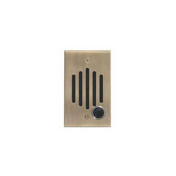 Channel Vision Intercom Unit With Color Camera (Antique Brass)