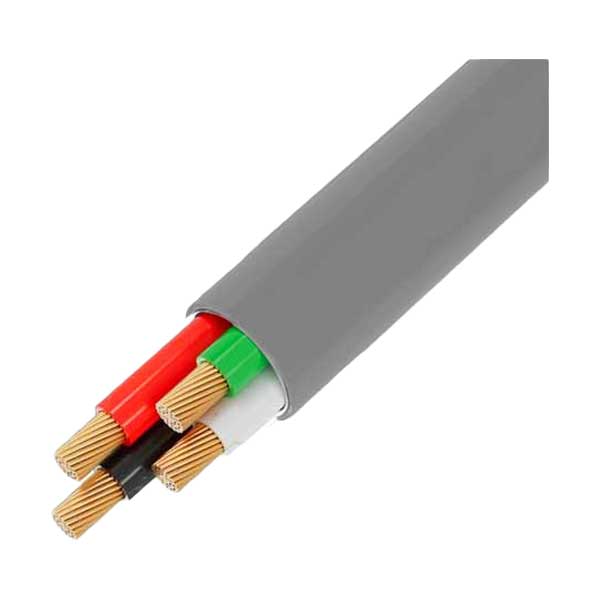 Condumex 16AWG 4-Conductor Unshielded Multi-Conductor Cable | Stranded Copper | PVC Jacket | Grey | 1000ft Spool | 656020-1K