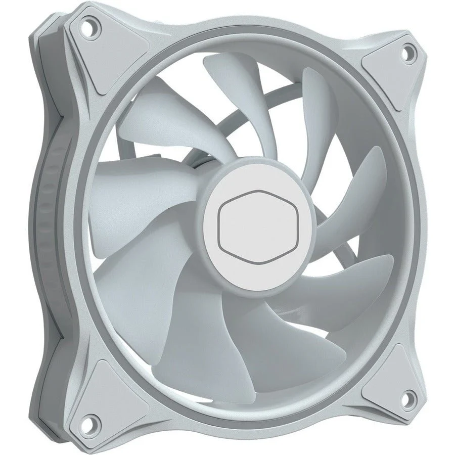 Cooler Master MFL-B2DW-18NPA-R1 MasterFan MF120 Halo White 120mm Fan with Dual Loop Addressable Gen 2 RGB Lighting - Image 6