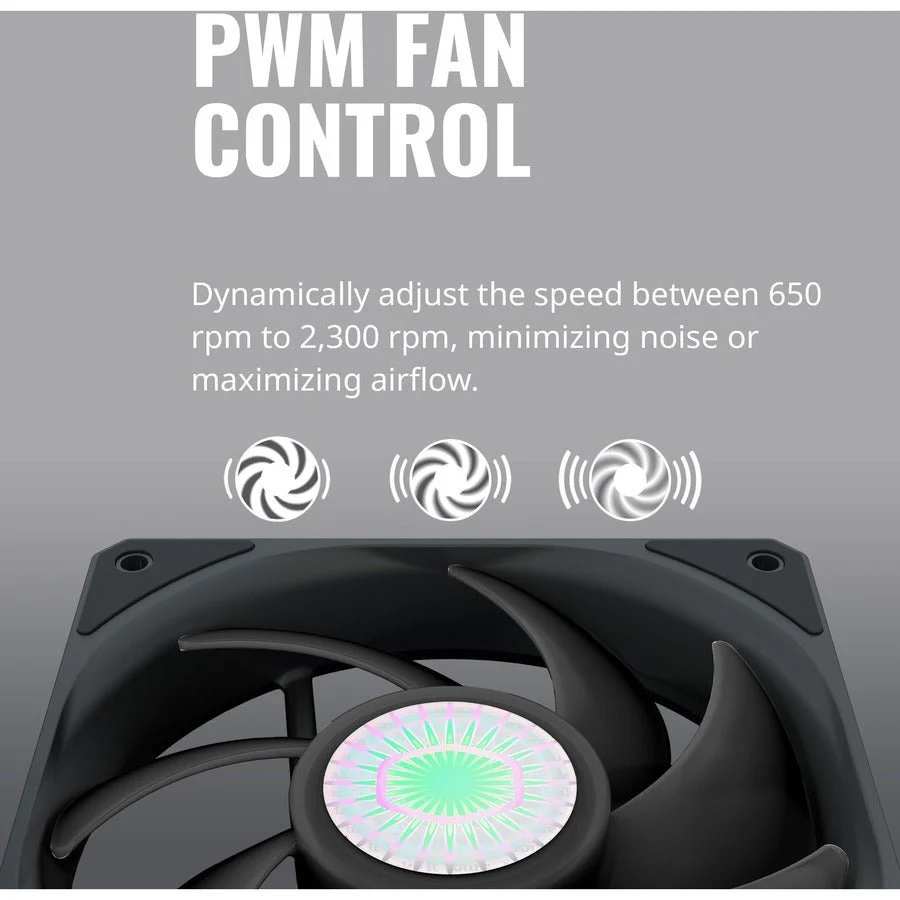 Cooler Master MFX-B9NN-23NPK-R1 92mm Rifle Bearing SickleFlow 92 Case Fan - Image 9