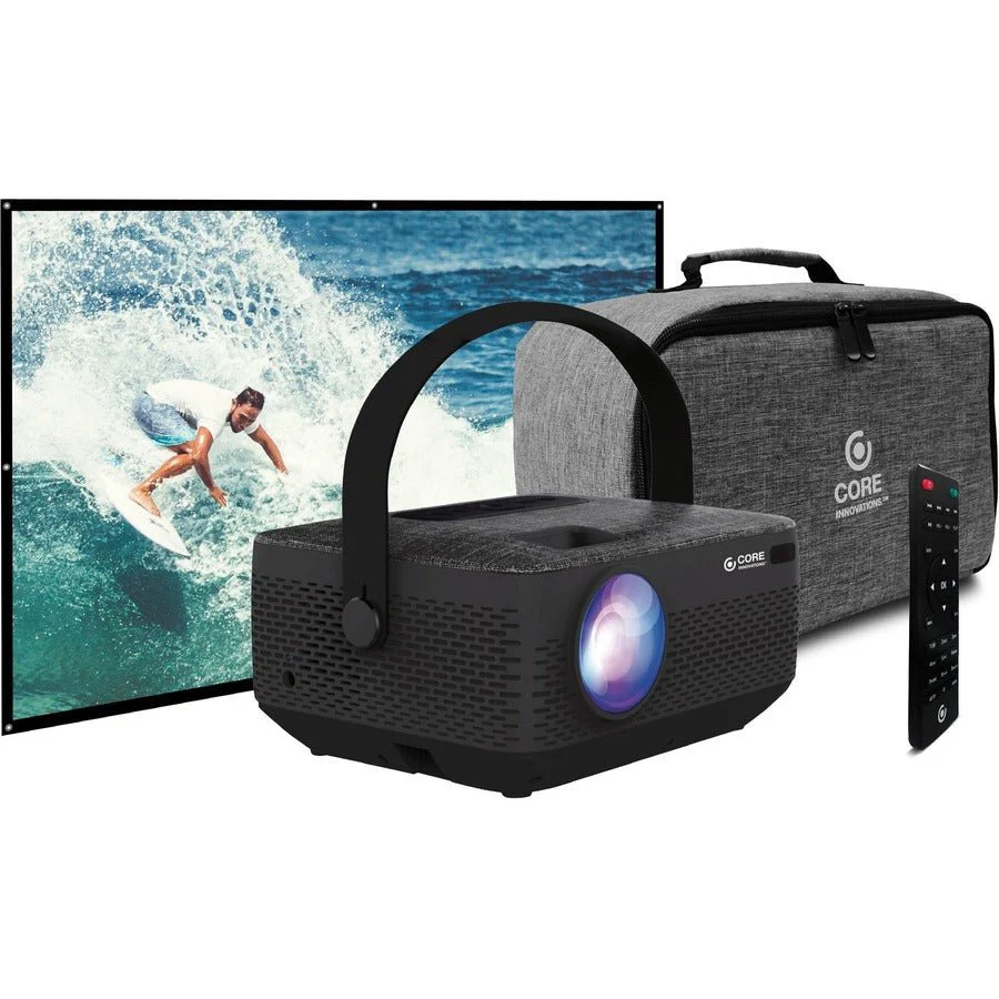 Core Innovations PRJ150BD 16:9 LCD HD Portable Home Theater Projector - Image 3