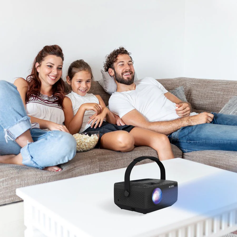 Core Innovations PRJ150BD 16:9 LCD HD Portable Home Theater Projector - Image 6