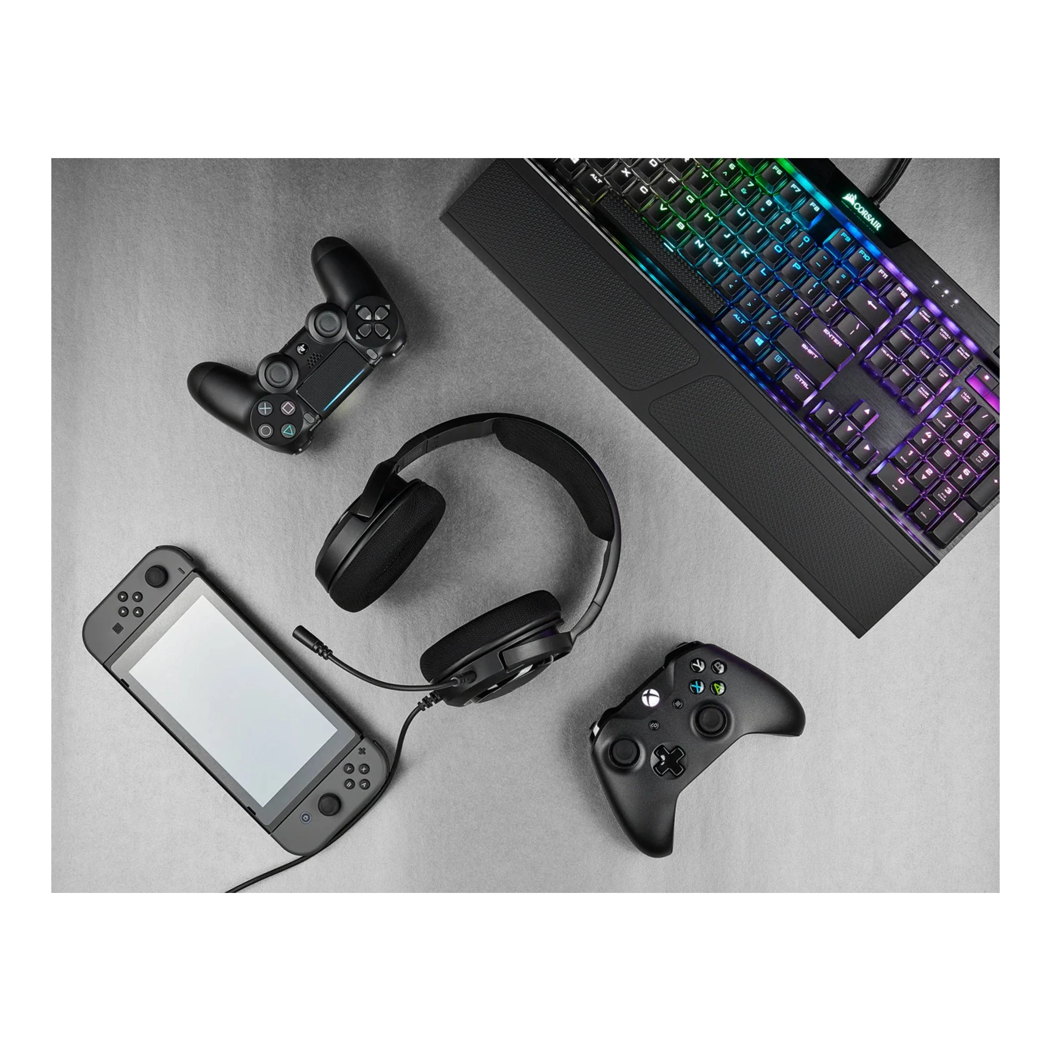 CORSAIR CA-9011195-NA Carbon HS35 Stereo Gaming Headset - Image 7