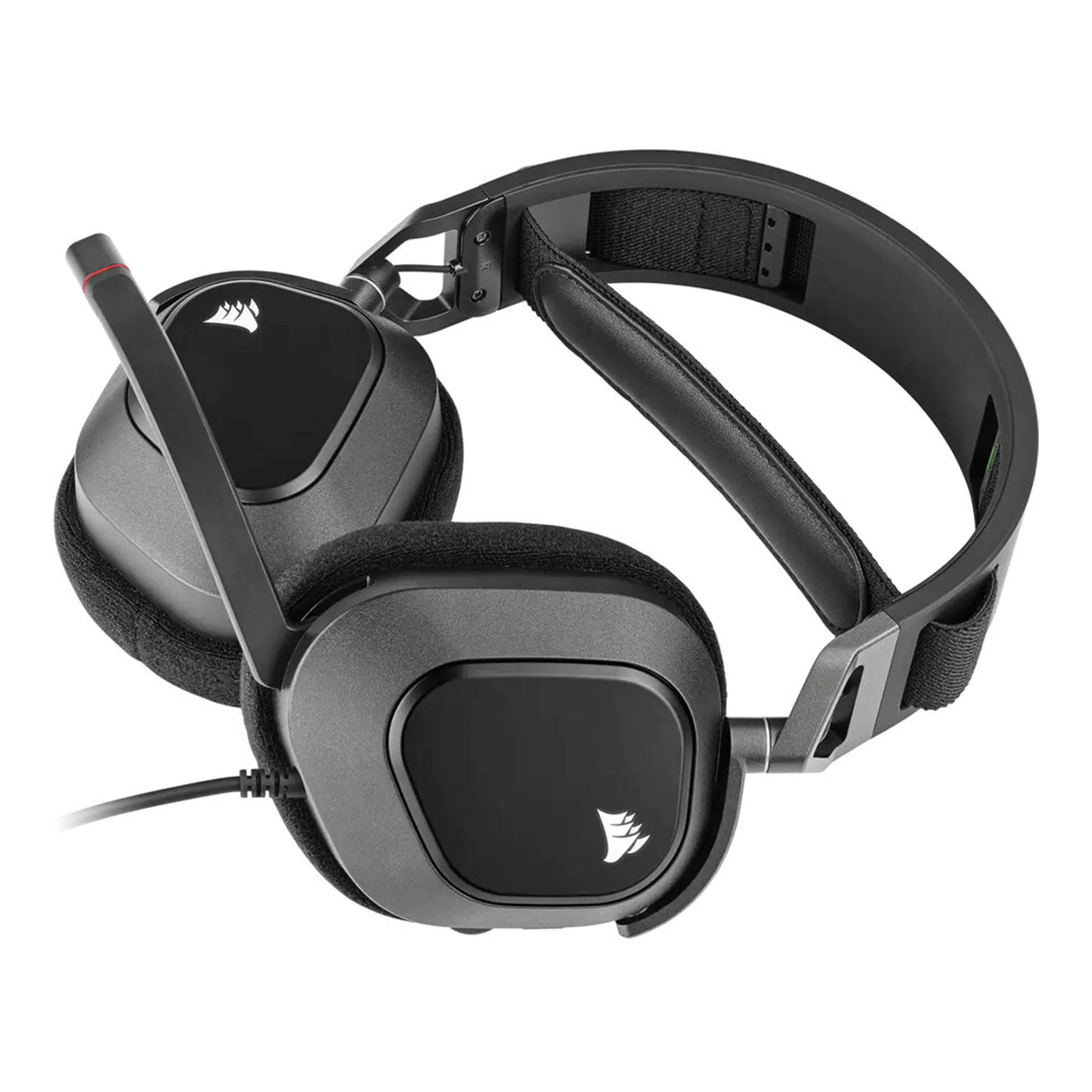 Corsair CA-9011237-NA HS80 RGB USB Wired 7.1 Gaming Headset - Carbon Black - Image 3